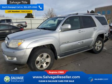 2003 Toyota 4Runner 4WD Limited