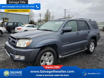 2003 Toyota 4Runner 4WD Limited