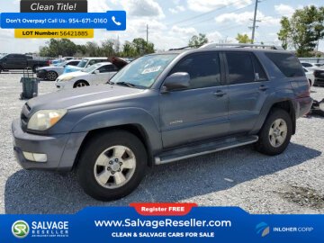 2003 Toyota 4Runner 2WD Limited
