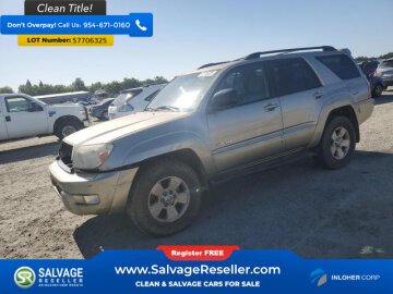2003 Toyota 4Runner 4WD