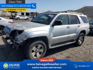 2003 Toyota 4Runner 2WD Limited