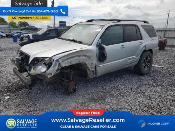 2003 Toyota 4Runner 4WD