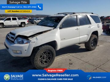 2003 Toyota 4Runner 4WD