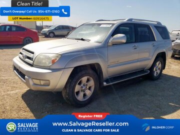 2003 Toyota 4Runner 4WD Limited