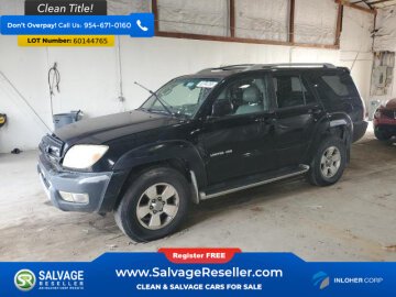 2003 Toyota 4Runner 4WD Limited