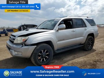 2003 Toyota 4Runner 4WD