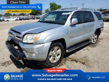 2003 Toyota 4Runner 2WD Limited