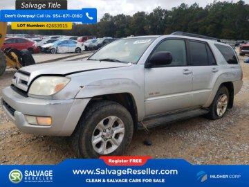 2003 Toyota 4Runner 4WD