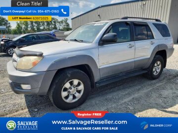 2003 Toyota 4Runner 4WD