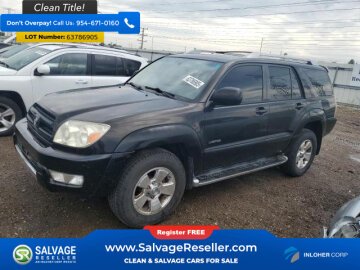 2003 Toyota 4Runner 2WD Limited