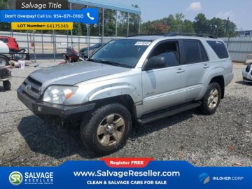 2003 Toyota 4Runner 4WD