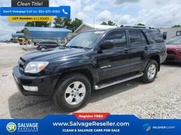 2003 Toyota 4Runner 4WD Limited
