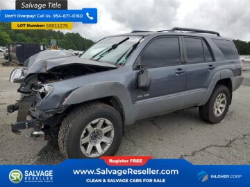 2003 Toyota 4Runner 4WD