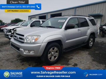 2003 Toyota 4Runner 4WD