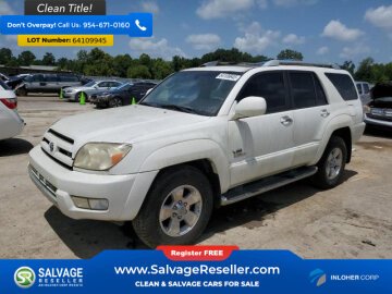 2003 Toyota 4Runner 2WD Limited
