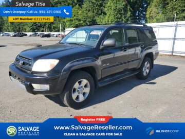 2003 Toyota 4Runner 4WD