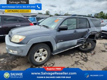 2003 Toyota 4Runner 4WD