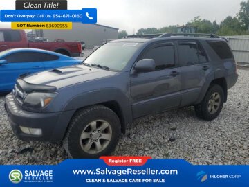 2003 Toyota 4Runner 4WD
