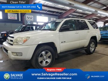 2003 Toyota 4Runner 4WD