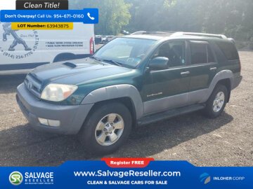 2003 Toyota 4Runner 4WD