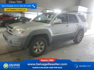 2003 Toyota 4Runner 4WD