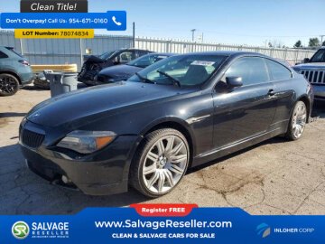 2004 BMW 645Ci Coupe