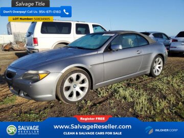 New 2004 BMW 645Ci Convertible