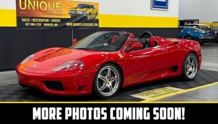 Photo 1 for 2004 Ferrari 360 Spider