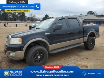 New 2004 Ford F150