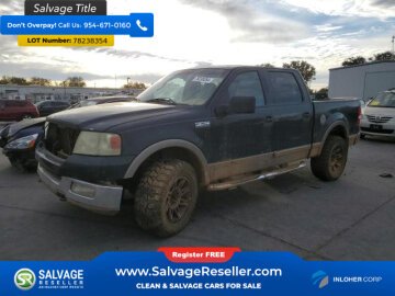 New 2004 Ford F150