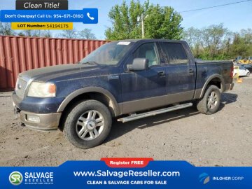 New 2004 Ford F150