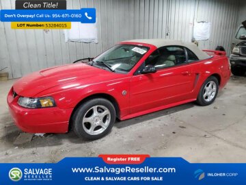 New 2004 Ford Mustang Convertible