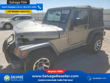 New 2004 Jeep Wrangler 4WD X