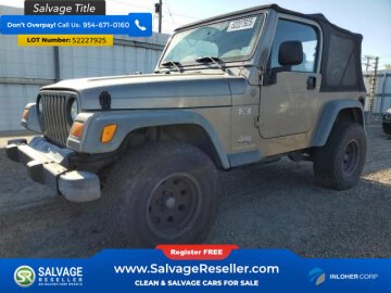 New 2004 Jeep Wrangler 4WD X