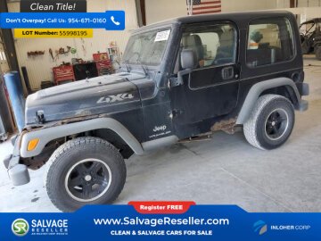 2004 Jeep Wrangler 4WD X