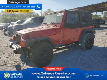2004 Jeep Wrangler 4WD X