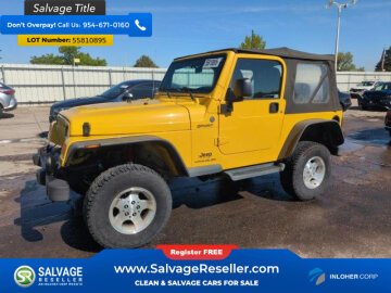 2004 Jeep Wrangler 4WD
