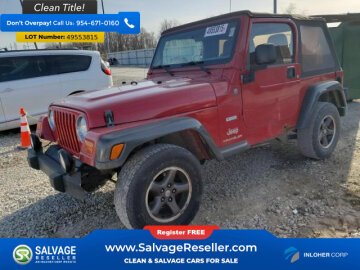 2004 Jeep Wrangler 4WD X
