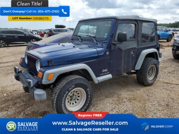 2004 Jeep Wrangler 4WD SE