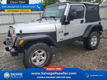 2004 Jeep Wrangler 4WD X