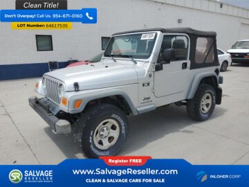 2004 Jeep Wrangler 4WD X