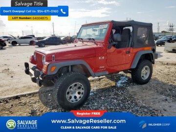 2004 Jeep Wrangler 4WD X