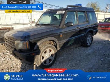 New 2004 Land Rover Discovery