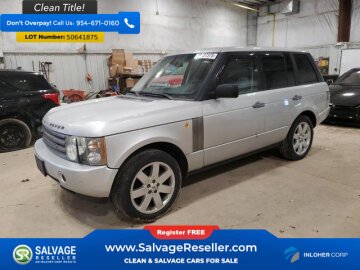 New 2004 Land Rover Range Rover HSE