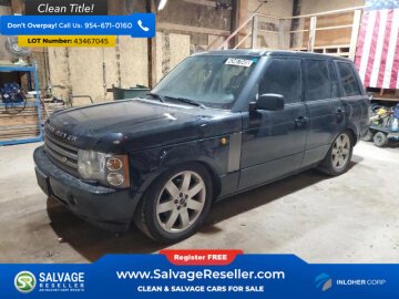 New 2004 Land Rover Range Rover HSE