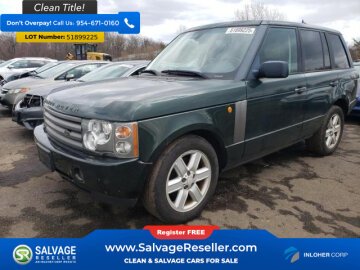 New 2004 Land Rover Range Rover HSE