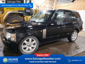 New 2004 Land Rover Range Rover HSE
