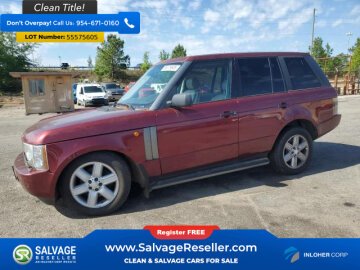 2004 Land Rover Range Rover HSE