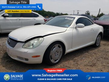 2004 Lexus SC 430 Convertible