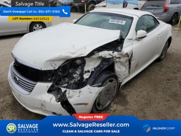 2004 Lexus SC 430 Convertible